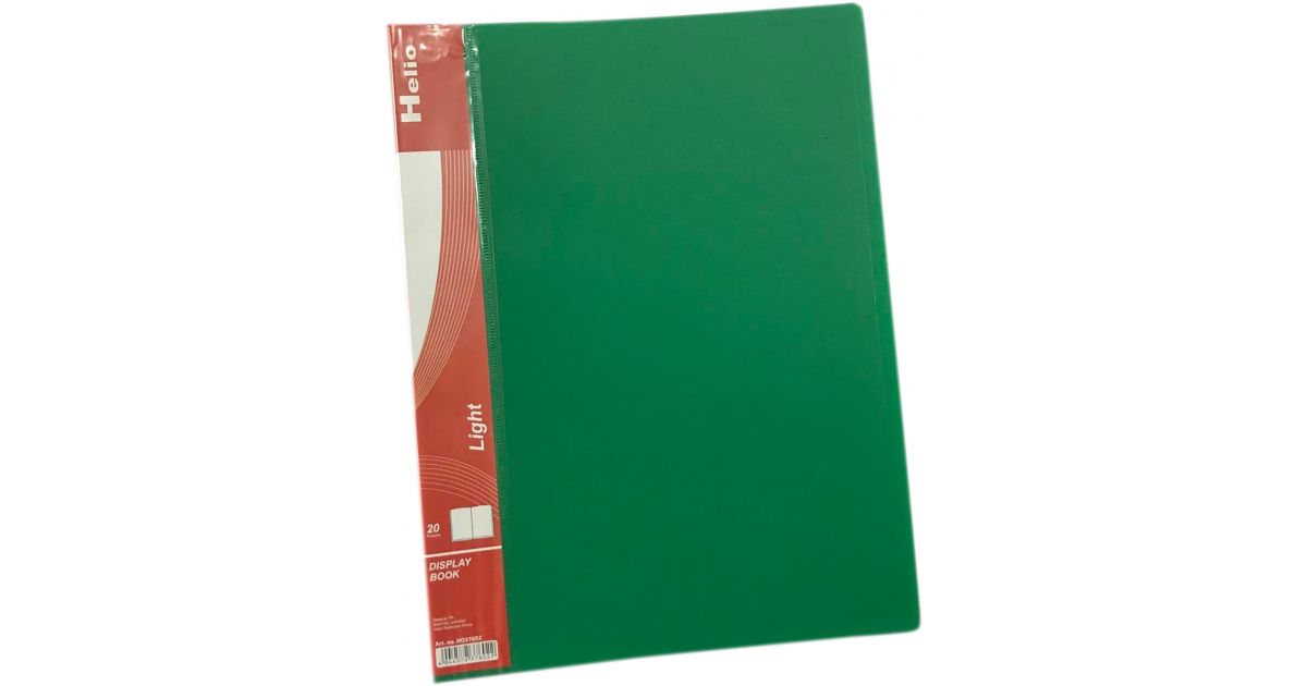 Display Book with 20 Files · Stationery