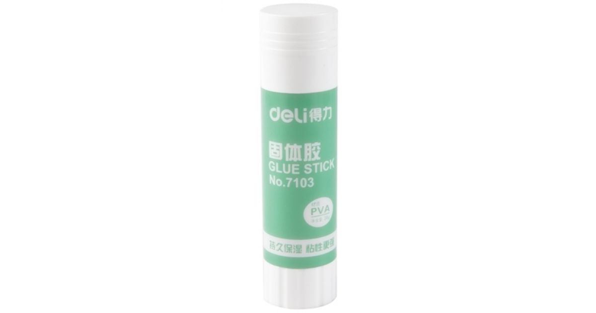 Glue Stick PVA Deli 36g · Stationery