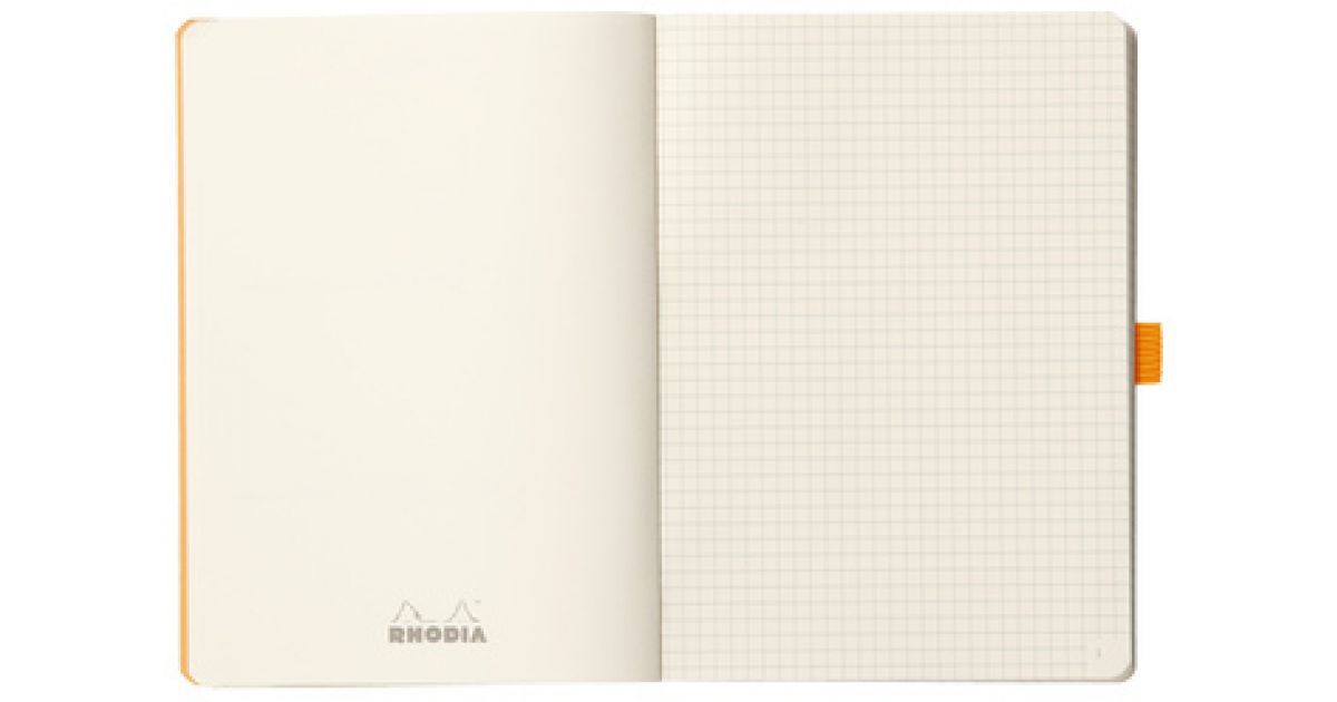 GoalBook Rhodia 14.8x21cm 90gsm A5 120 Sheets · Stationery